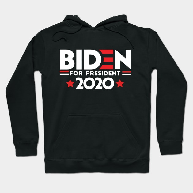 Biden For President 2020 Hoodie by Rebrand